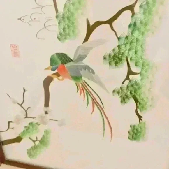 Oriental Silk Embroidery Art - Picture 6 of 8